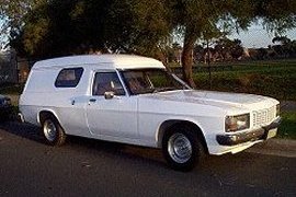 WB Holden Panel Van