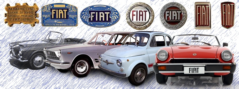 1969 to 1974 Fiat Paint Charts and Color Codes