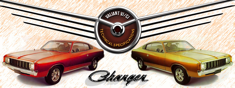 Valiant VJ/CJ Specifications