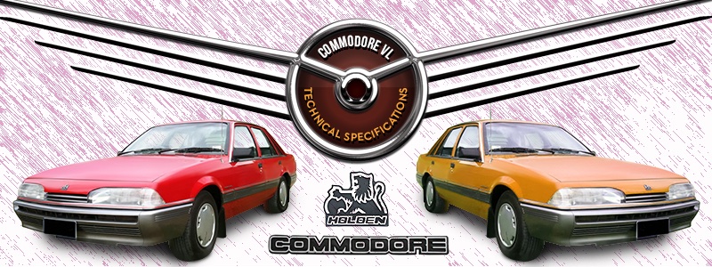 VL Commodore Specifications