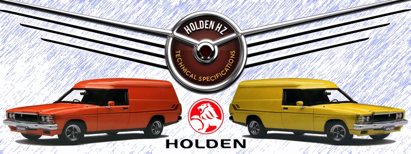 HZ Holden Specifications